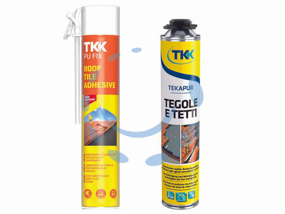 Schiuma poliuretanica per tegole e coppi pu fix roof tile adhesive - ml.750 applicazione manuale - grigio - adesivo poliuretanico monocomponete a bassa espansione studiato appositamente per l'incollaggio e il fissaggio facile e affid...