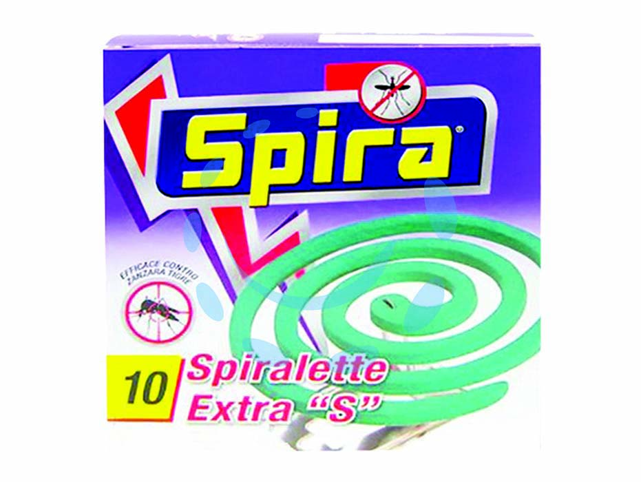 Spirale anti zanzare x60 trm x10 - confezione da 10 spiralette