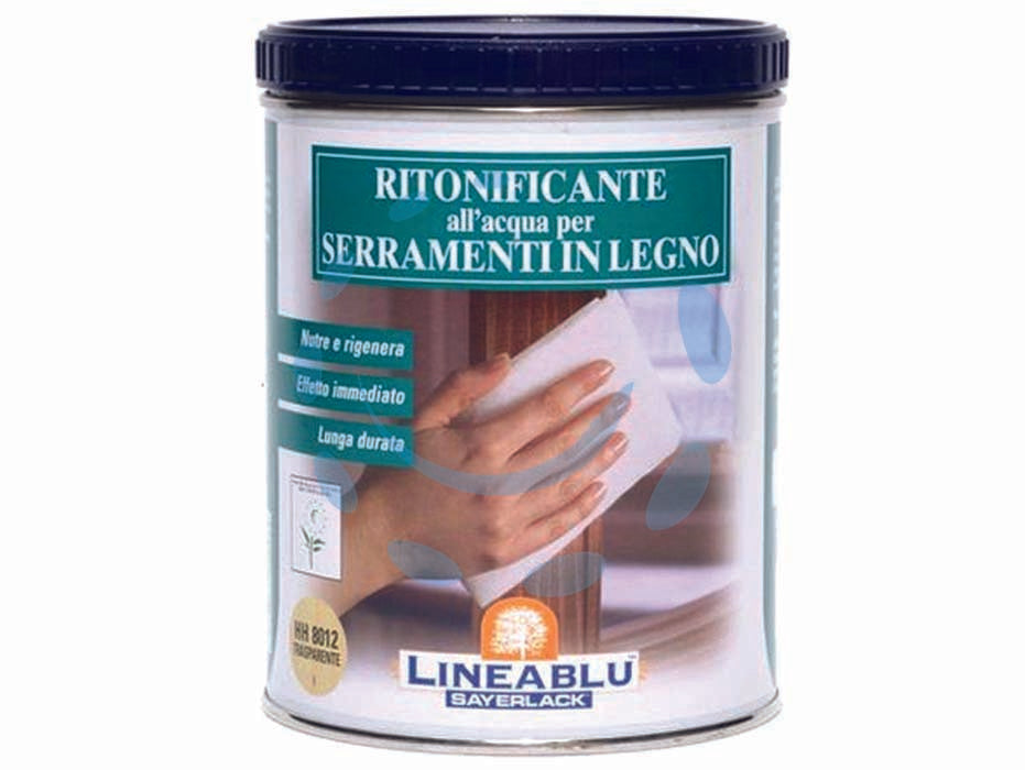 Ritonificante allacqua per serramenti - HH 8012 trasparente ml.750 - come si applica: straccio