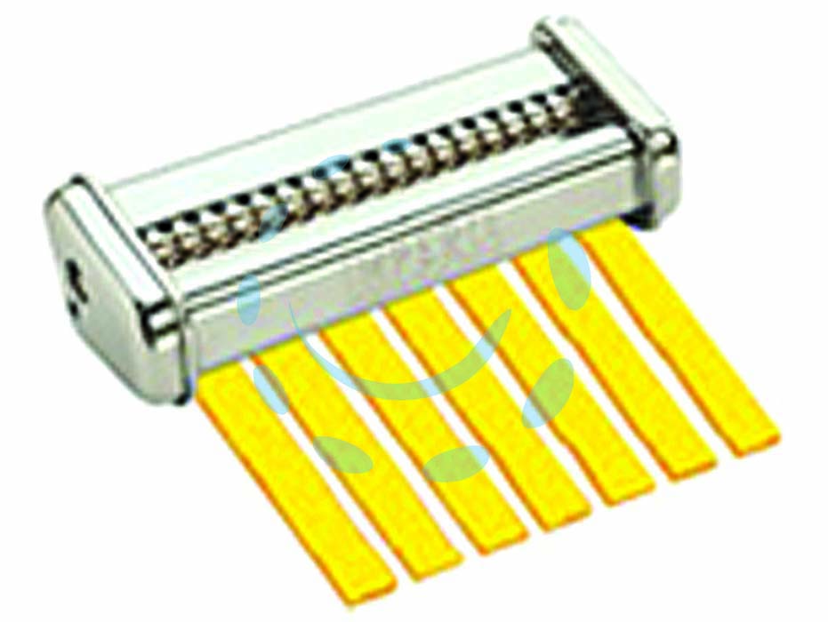 Accessorio simplex trenette per macchina pasta imperia - in acciaio inox, permette di ottenere trenette mm.4