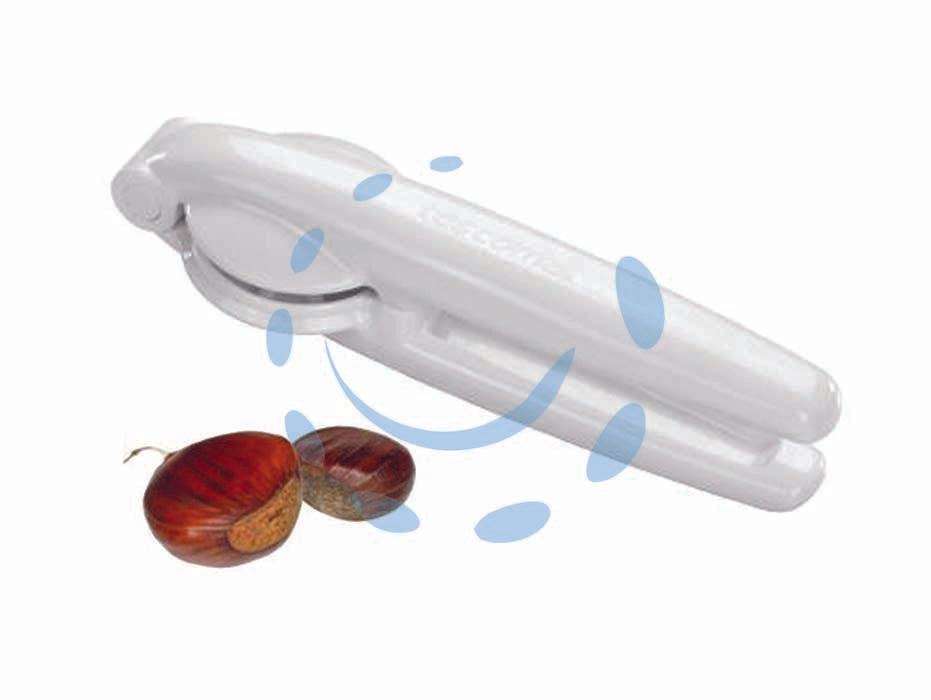 Pinza taglia castagne in plastica lama acciaio inox presto - cm.17x5x4h. - lavabile in lavastoviglie