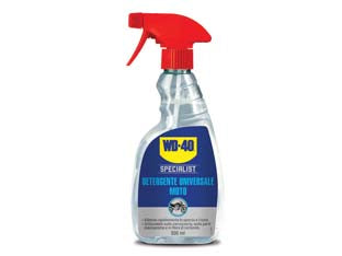 Wd-40 specialist moto spray detergente universale - ml.500 spray - è un detergente polivalente formulato per eliminare rapidamente lo sporco ed i depositi provenienti dall’ inquinamento della ...