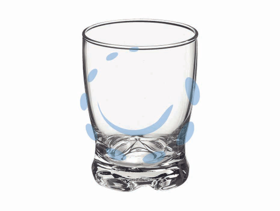 Bicchiere acqua madison - ø mm.95 cl.24 - altezza mm.95 - in confezioni da pz.3, vetro trasparente, lavabile in lavastoviglie, adatto per frigorifero e freezer, si puo' usare nel micr...