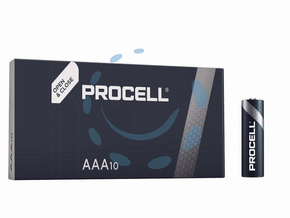 Pila procell intense ministilo alcalina pz.10 - 1,5v confezione da 10 pezzi AAA (MN 2400)