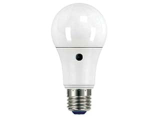 Lampada led goccia opale con sensore crepuscolare e27 - 10w - 2700°K calda - 1060 lm - 60x120h - 220-240V lampada led 240°, durata media 25.000 ore, testata per 30.000 accensioni, accensione istantanea e automatica, senza ...