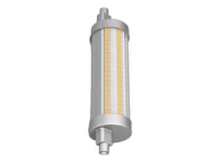 Led lineari r7s mm.118 dimmerabile - 15.5w - 3000°K calda - 2000 lm - 29x118h - 220-240V lineari led 360°, durata media 15.000 ore, testate per 15.000 accensioni, accensione istantanea, senza mercurio, dim...