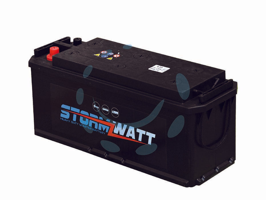 Batteria per auto - 120 Ah - cm.17.5x48.5x21h. - spunto 820A - batteria auto senza manutenzione, poli lato corto, lunga vita