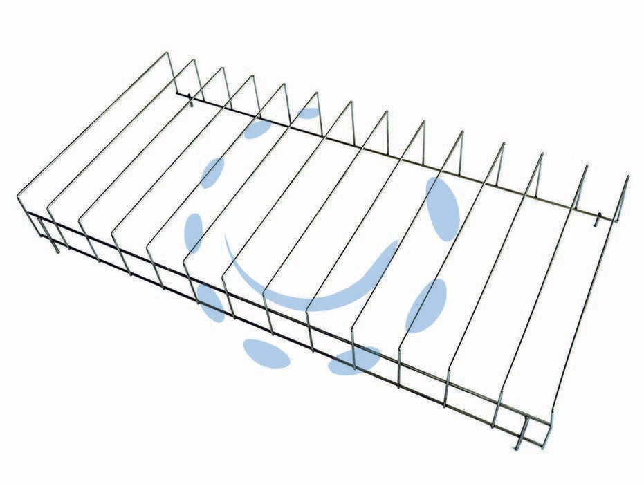 Rastrelliere per bombole schiuma - mm.500 p.x1000 l. - n.13 file, 91 bombole