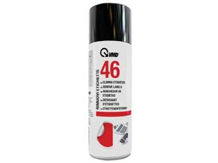 Rimuovi etichette spray ml.200 46 - ml.200 in bomboletta spray - indicato per rimuovere facilmente ogni tipo di etichetta di carta, senza danneggiare le superfici, penetra a fondo nelle poro...