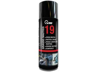 Grasso nautico spray ml.400 19 - ml.400 in bomboletta spray - grasso speciale idrorepellente, ideale per lubrificare parti esposte ad acqua dolce o salata e per la lubrificazione e protez...