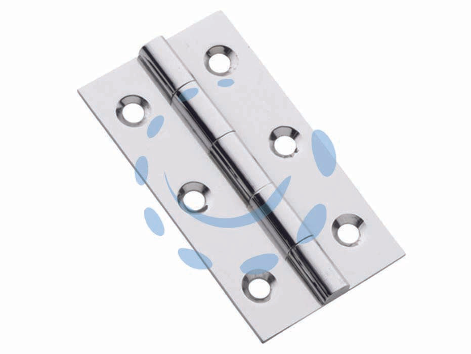 Cerniere strette in acciaio inox perno fisso - mm.40x30x0,8 - Nessuna Descrizione per questo prodotto