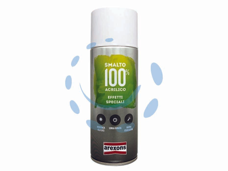 Smalto 100% acrilico diamantato spray - ml.400 diamantato ciclamino (3706) - in bomboletta spray, applicazione: adatto per tutte le superfici, interni/esterni, base sintetica a rapida essiccazione, pigm...