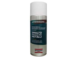 Smalto speciale metallo antichizzante spray - ml.400 antichizzante ferro antico (3287) - smalto spray ad alta copertura, formulato specificatamente per l'utilizzo sui materiali metallici, ideale per la protezione d...