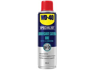 Wd-40 specialist bike spray lubrificante catena p/tutte le condizioni - ml.250 spray - questo prodotto è perfetto per ciclisti che amano stare all’aria aperta in tutte le condizioni atmosferiche, la sua formula a...