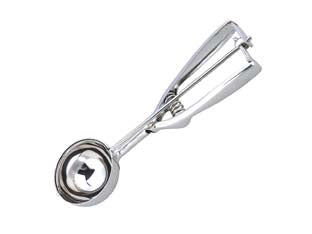 Dosatore gelato scoop presto - ø cm.5 - prodoto in acciaio inox di prima qualità, meccanismo a molla che permette di ottenere palline perfette e di liberarle facilme...