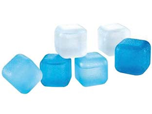 Cubetti refrigeranti presto pz.24 - cm.2,5x2,5x2,5 - in plastica resistente e sicura, contengono un liquido refrigerante che ghiaccia se li metti in freezer e sono sempre pronti ...