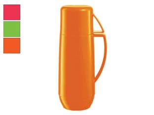 Thermos con tazza family colori lt.0,5 - lt.0,30 - ideale per mantenere a lungo la temperatura calda o fredda delle bevande, per trasportarle e servirle, provvisto di un insert...