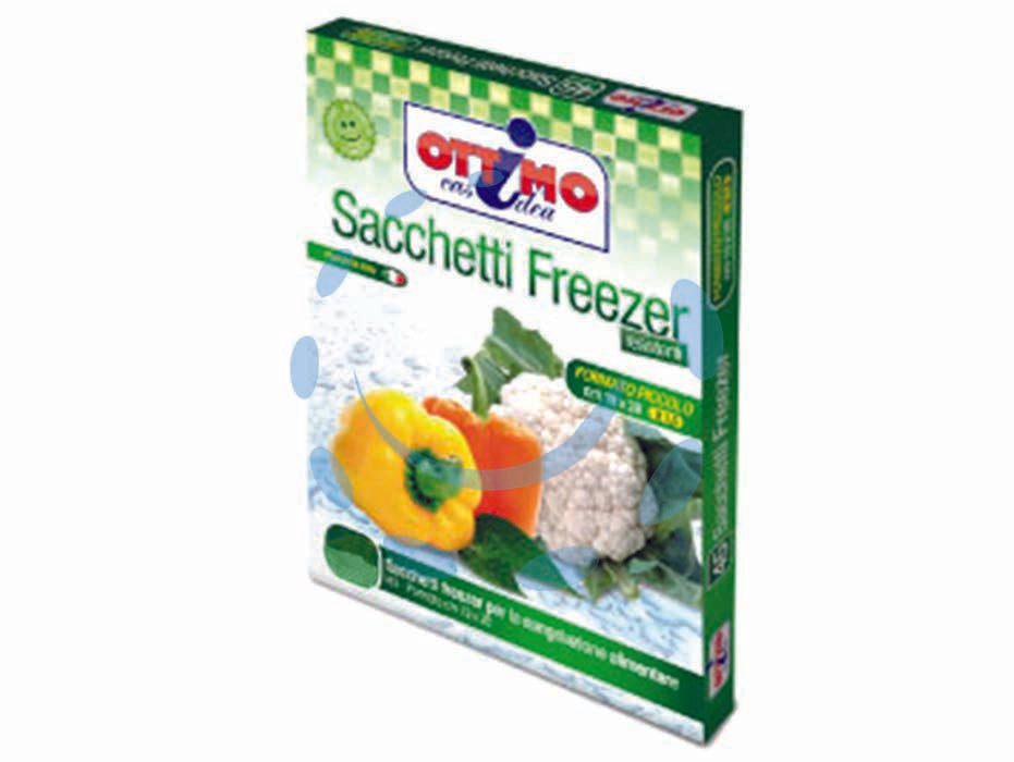 Busta freezer - cm.19x28 pz.45 - utilizzati per conservare gli alimenti e per la congelazione nel freezer, sono realizzati con i massimi standard di qualita’ ...