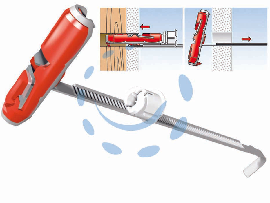 Fissaggio basculante in nylon duotec - ø mm.10 - Nessuna Descrizione per questo prodotto