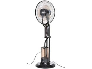 Ventilatore atomizzatore cm.40 - 75W: ventilatore 45W atomizzatore 30W, 3 velocità, serbatoio acqua lt.3,2, volume atomizzatore 200ml/h, telecomando, timer ...