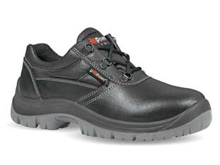 Scarpa da lavoro bassa simple s3 src - n.39 - tomaia in pelle stampata, idrorepellente, puntale Acciaio, antiperforazione lamina acciaio ergonomica, coprisottopiede Flat-F...