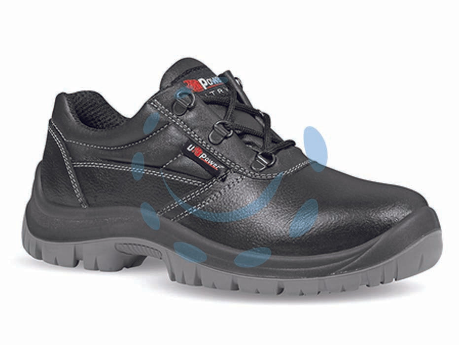 Scarpa da lavoro bassa simple s3 src - n.47 - tomaia in pelle stampata, idrorepellente, puntale Acciaio, antiperforazione lamina acciaio ergonomica, coprisottopiede Flat-F...