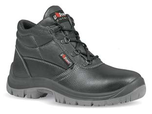 Scarpa da lavoro alta safe rs s3 src - n.39 - tomaia in pelle stampata, idrorepellente, puntale Acciaio, antiperforazione lamina acciaio ergonomica, coprisottopiede Flat-F...