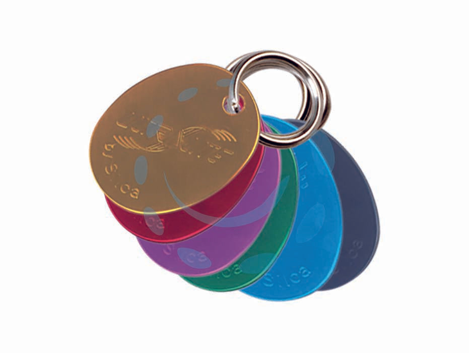 Medaglia ultralite ovale 6 colori con anello - con anello ø mm.25 - Nessuna Descrizione per questo prodotto