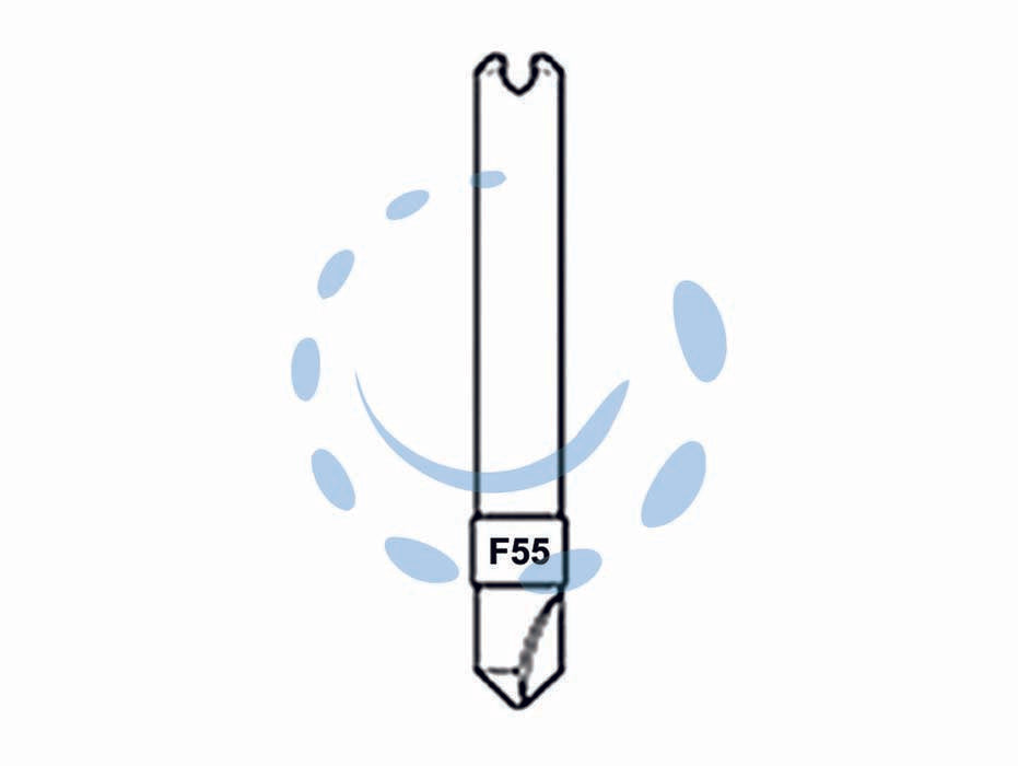 Fresa f55 per matrix - per chiavi Corbin CB87/97, Securemme, Potent