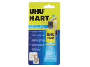 Hart colla per modellismo - ml.35 - in blister, colla specifica per legno, forte e trasparente con beccuccio di precisione, resiste a carburanti dei motori dei m...