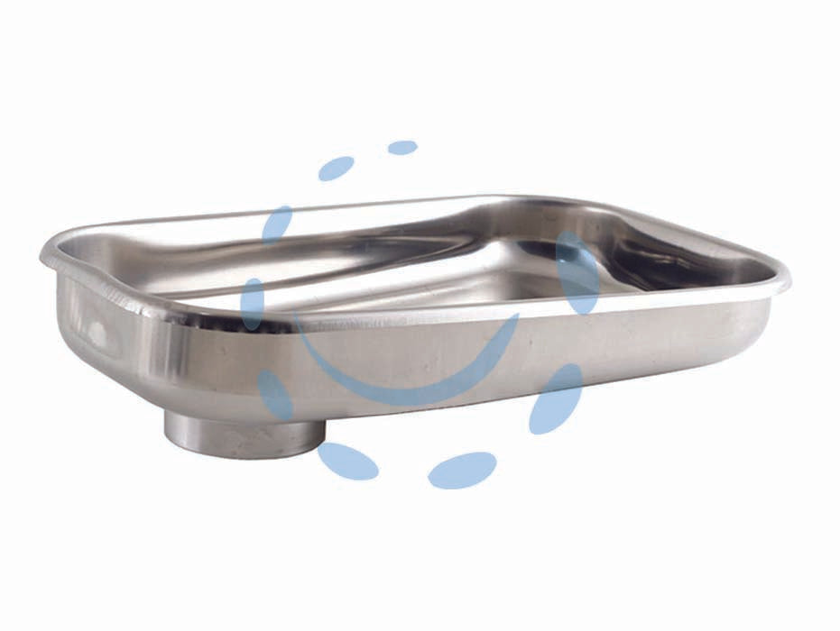 Imbuto piatto in acciaio inox - 5650N - in acciaio inox per tritacarne n°12 e n°22