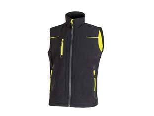 Gilet universe black carbon - tg.L - gilet in tessuto Soft Shell impermeabile, traspirante e antivento, comodo e resistente con fodera interna in morbido micro-fl...