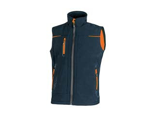 Gilet universe deep blue - tg.M - gilet in tessuto Soft Shell impermeabile, traspirante e antivento, comodo e resistente con fodera interna in morbido micro-fl...