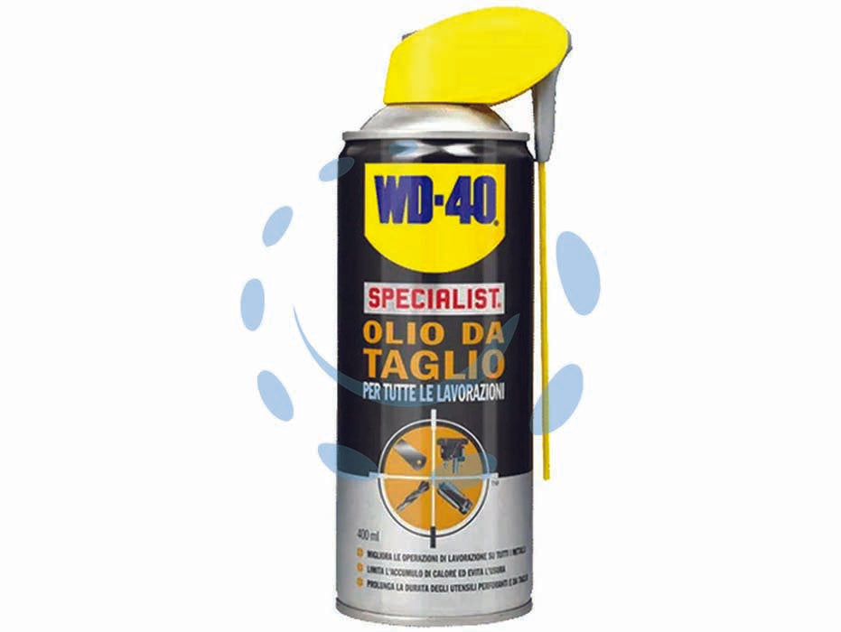 Wd-40 specialist spray olio da taglio - ml.400 - questa formula è costituita da una miscela di oli minerali, nonché da composti chimici ed additivi che offrono resistenza all...