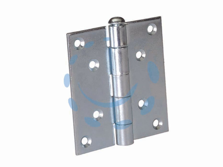 Cerniere quadre pesanti perno sfilabile art.127 - mm.89x89x2,5 - in acciaio zincato