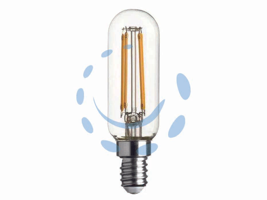 Lampada filo led tubolare e14 - 4w - E14 - 2700°K calda - 470 lm - 25x85h - 220-240V lampada led forma tubolare, durata media 15.000 ore, lampada dotata di tecnologia LED, non emette raggi ultraviole...