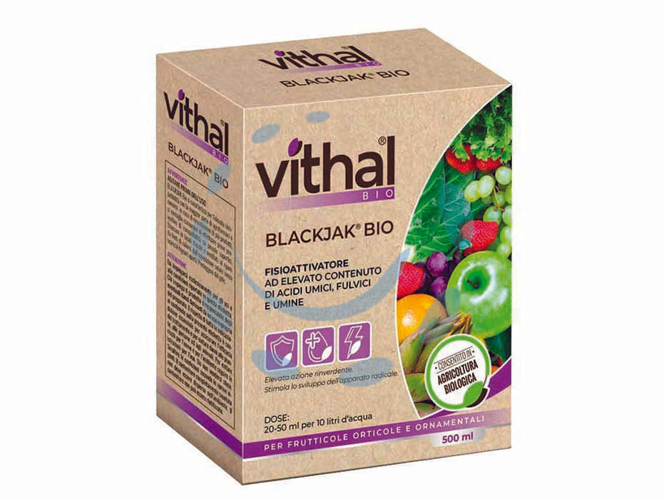 Fisioattivatore blackjak vithal bio - ml.500 - consentito in agricoltura biologica, è un prodotto unico che può essere definitiìo 'un'esplosione di vita per le piante', un ...