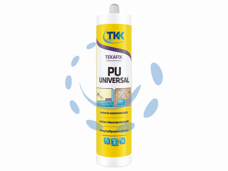 Adesivo di montaggio tekafix universal pu - ml.300 beige - per fissaggi e incollagi professionali di diverse parti in legno e per l'incollaggio di angoli di finestre e porte, per l'inc...