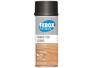 Fondo aggrappante primer per legno ferox - ml.400 (2014) - sia per interno che per esterno, applicazione semplice, rapida essicazione, prevenzione corrosione elevata, copertura lunga d...