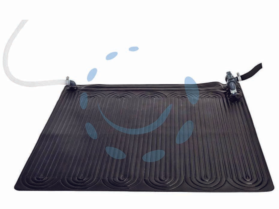 Pannello solare solar mat - cm.120x120 - peso kg.2,87 (28685) - è un sistema molto efficente per riscaldare la piscina fuori terra, progettato per funzionare con una varietà di pompe filtra...