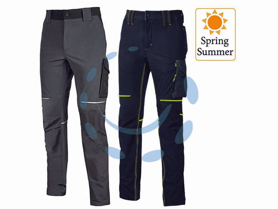 Pantalone world - tg.M - asphalt grey - pantalone in tessuto U-4 (U-Power 4 way stretch), molto comodo, resistente morbido sulla pelle, idrorepellente, traspirante e...