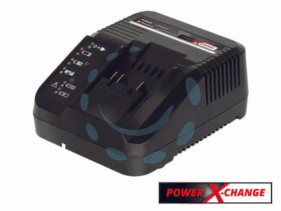 Caricabatteria 18v 3ah - potenza 200/260 V / 50-60 Hz, 18V, COMPATIBILE PER TUTTE LE BATTERIE DELLA FAMIGLIA POWER CHANGE, tempi di ricarica brevi g...