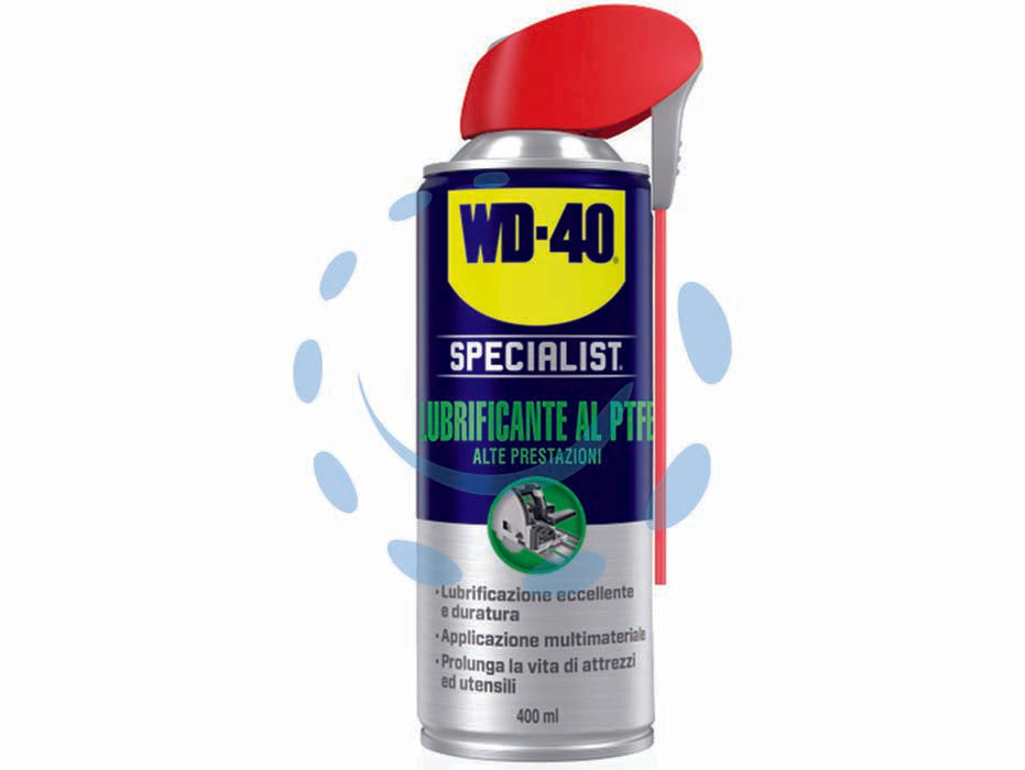 Wd-40 specialis spray lubrificante alte prestazioni al teflon - ml.400 - contiene politetrafluoreatilene che fornisce un'eccellente lubrificazione e protezione, riducendo la frizione e l'usura di ut...