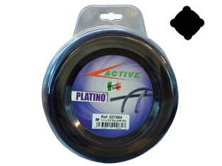 Filo nylon platino quadro viola  per decespugliatori - ø mm.3,3 - blister mt.45 - filo che grazie alle sue eccezionali caratteristiche in termini di resistenza e di durata si posiziona come un prodotto veram...