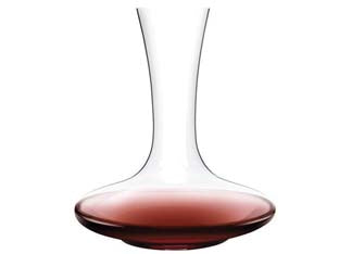 Decanter sommelier lt.1,5 - cm.22x22x26h. - prodotto in vetro cristallino, ideale per decantare e servire elegantemente vini rossi, lavabile in lavastoviglie