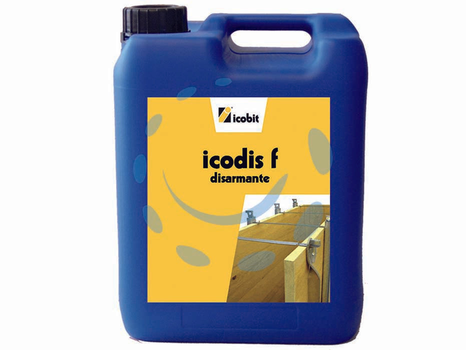 Disarmante icodis f - Kg.22 bianco lattiginoso - olio disarmante emulsionato pronto all'uso per facilitare il distacco di casseforme in legno di qualsiasi tipo, non diluire e...