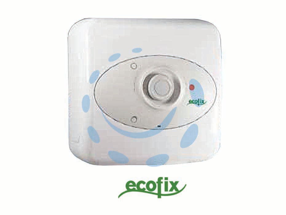 Scaldacqua sopra lavello ecofix 30 eu2 -lt.30, dimensioni mm.447x447x392h. - 1500w di potenza, caldaia protetta con smaltatura e anodo di magnesio contro la corrosione, corpo caldaia in acciaio è sottop...