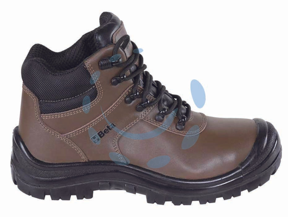 Scarpa alta in action nabuk idrorepellente 7236bk s3 - n°39 - scarpe alte in action nabuk idrorepellente con rapido sfilamento e copripuntale di rinforzo in poliuretano, puntale in acciai...