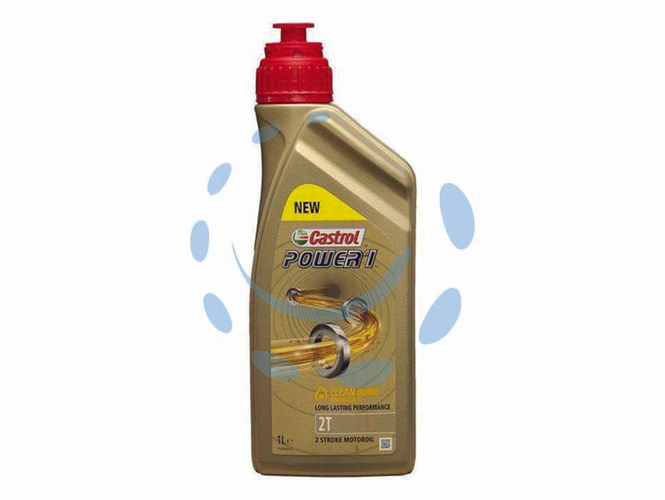 Castrol power1 olio semisintetico 2 tempi lt.1 - lt.1 - olio semisintetico lubrificante di qualità superiore per motori 2 tempi, particolarmente adatto per l'uso nei motori 2 tempi ...