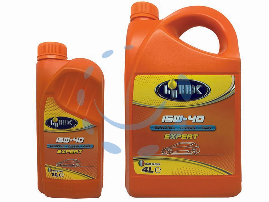 Olio minerale 4 tempi expert 15w40 motori diesel-benzina-gpl - lt.1 - olio minerale per motori diesel, benzina e GPL, protegge da usura, API SF/CD ACEA A2/B2 VW 505.00 MB 227.1